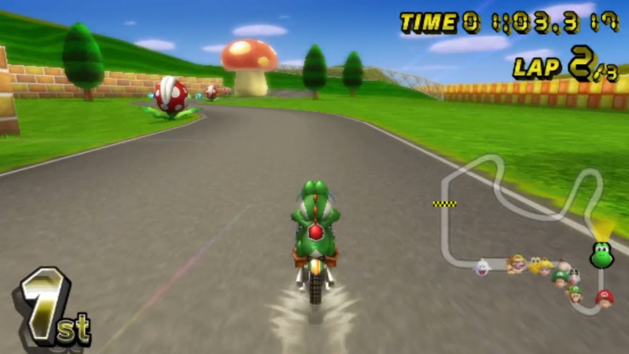 Mario Kart Wii Reversed - 150cc Shell Cup