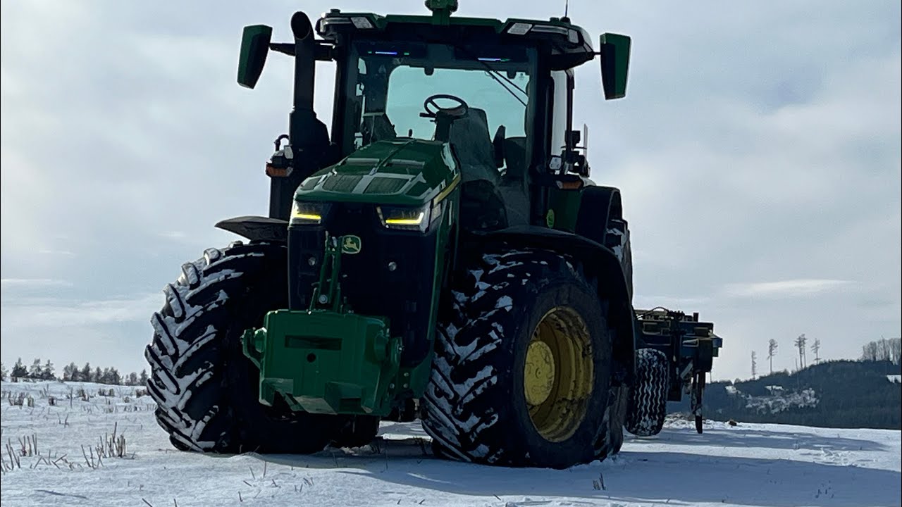 John deere 8r340 poodkrývá 