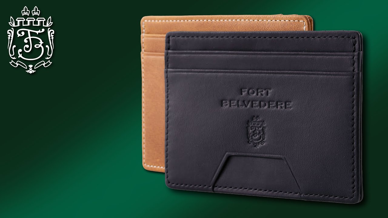 The Americana Leather Card Holder from Fort Belvedere