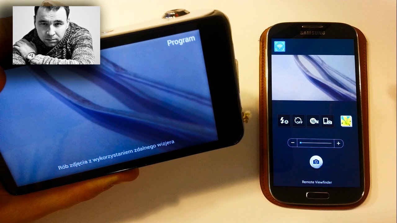 Samsung Galaxy S 4 i Galaxy Camera Zdalny Wizjer - działa | Robert Nawrowski
