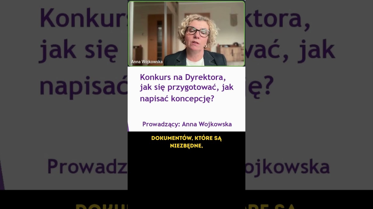 Konkurs na Dyrektora Szkoły:  