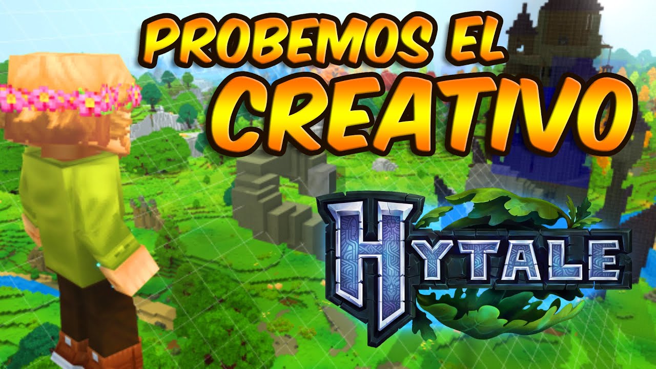 😱PROBANDO EL CREATIVO DE #hytale  POR PRIMERA VEZ😱 CAP #1