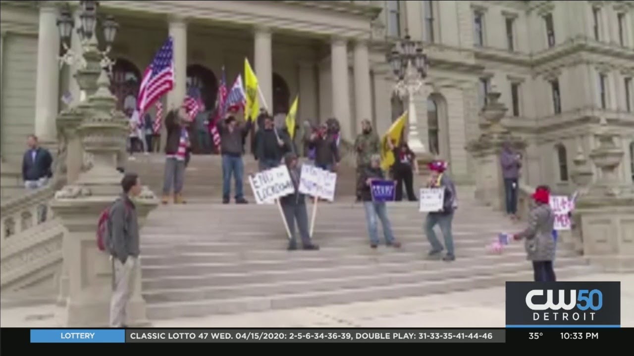 Lansing Rally Makes National Headlines