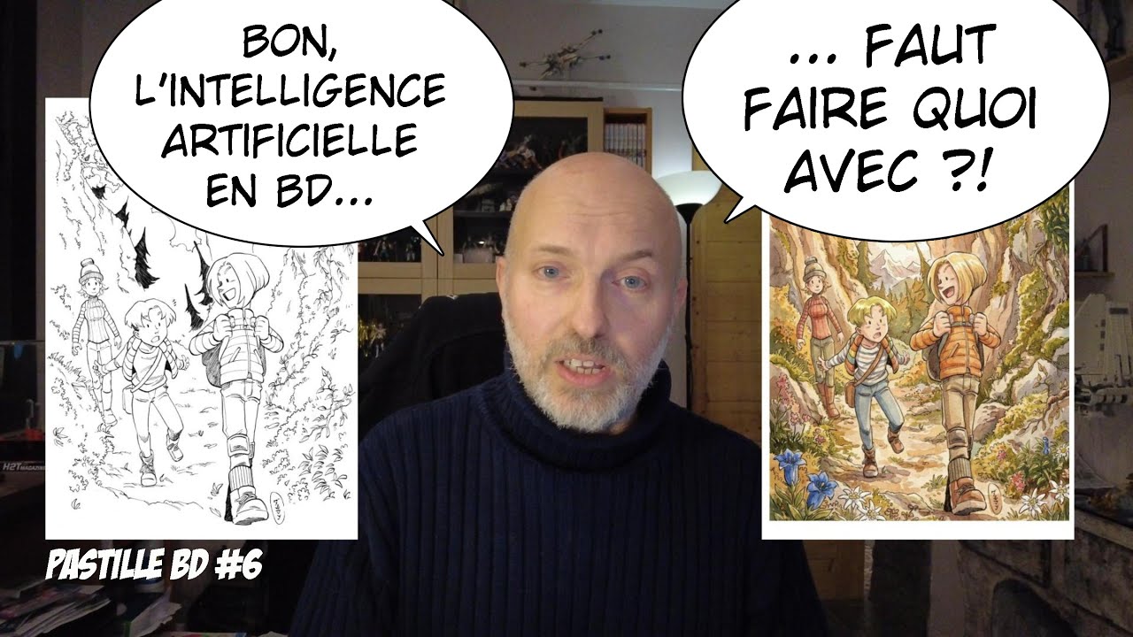 Pastille BD ! 6 - Ça va faire la bagarre dans les commentaires. Le sujet épineux des IA en BD.