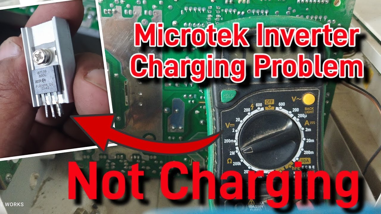 Microtek Inverter Charging Problem Solution || Microtek Inverter Not Charging