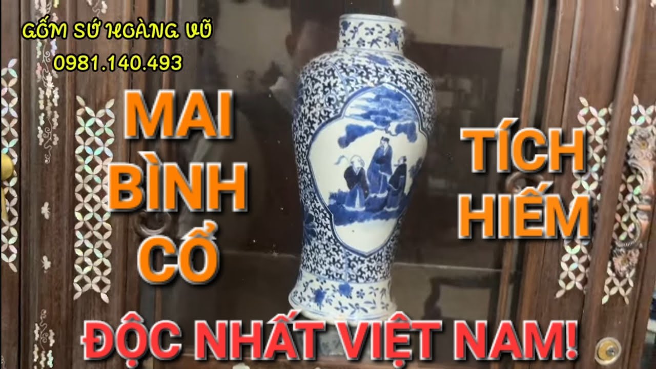 Phát Hiện Mai Bình Cổ – Độc Nhất Việt Nam Cùng Hàng Loạt Gốm Sứ Cổ Trung Quốc Cực Đẹp! 