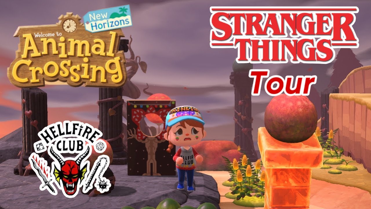 Shanmas Day 20 - Stranger Things Island Tour || Animal Crossing New Horizons