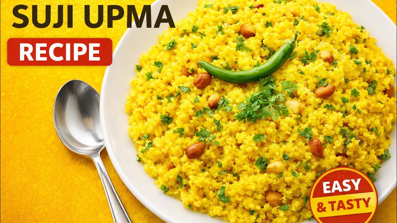 नमकीन सूजी suji का नाश्ता, सबको पसंद आएगा, healthy breakfast easy to make#Viralvideo#Cooking#Food#