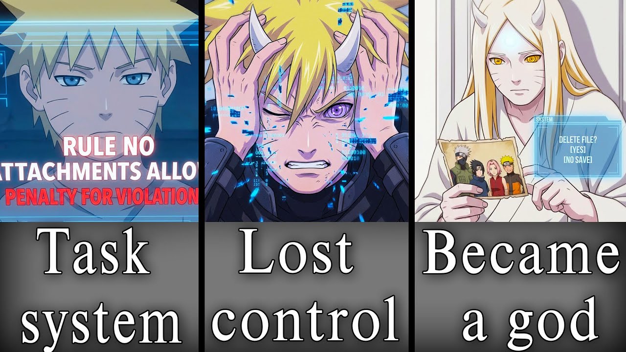 What if Naruto had a daily task system from birth?