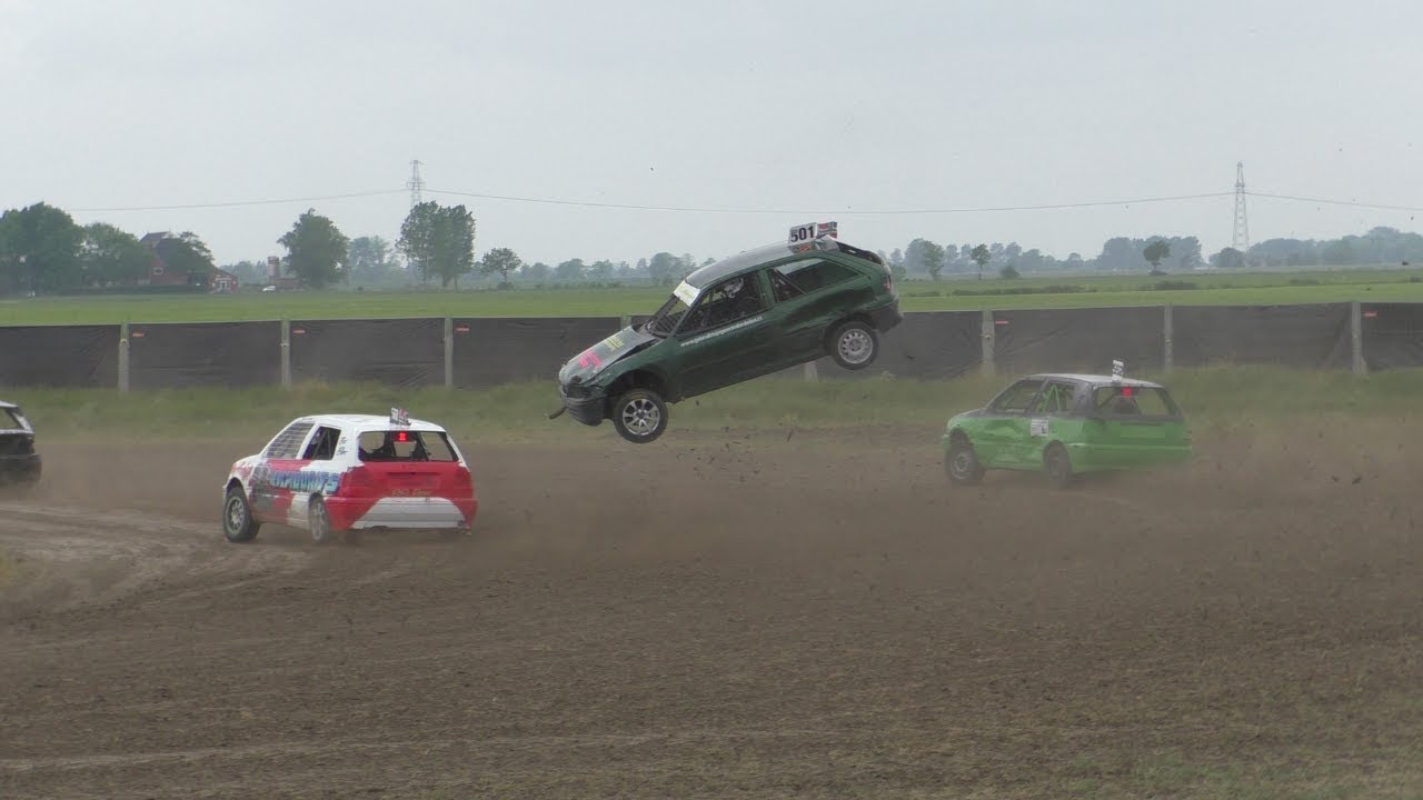 Autocross Winsum 30-5-2019 Crashes