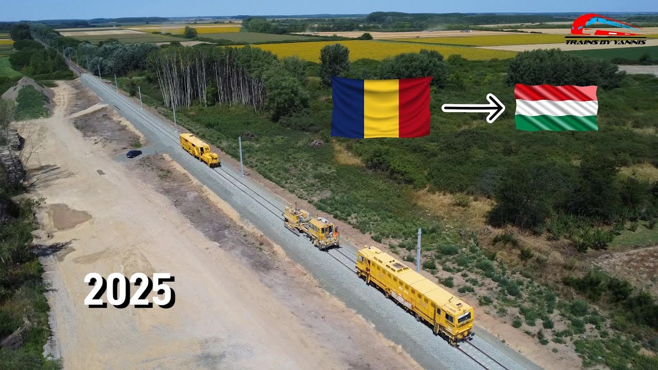 Lucrari Episcopia Bihor - Ungaria / Linia Filmata Complet - Ultimele Detalii - 21 Iulie 2025 👷🚂