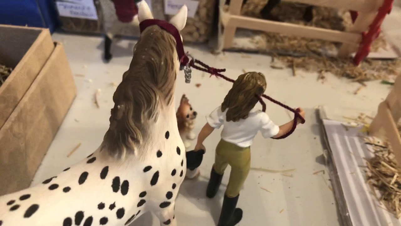 Visite de mon centre équestre schleich
