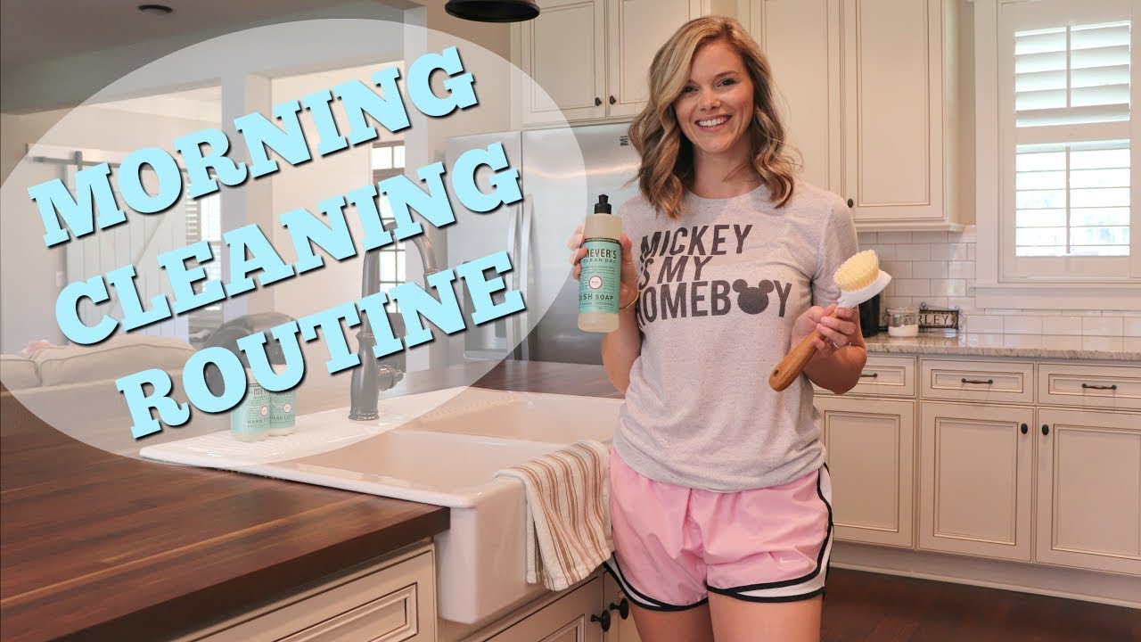 MORNING CLEANING ROUTINE // CLEAN WITH ME // collab with Page Danielle