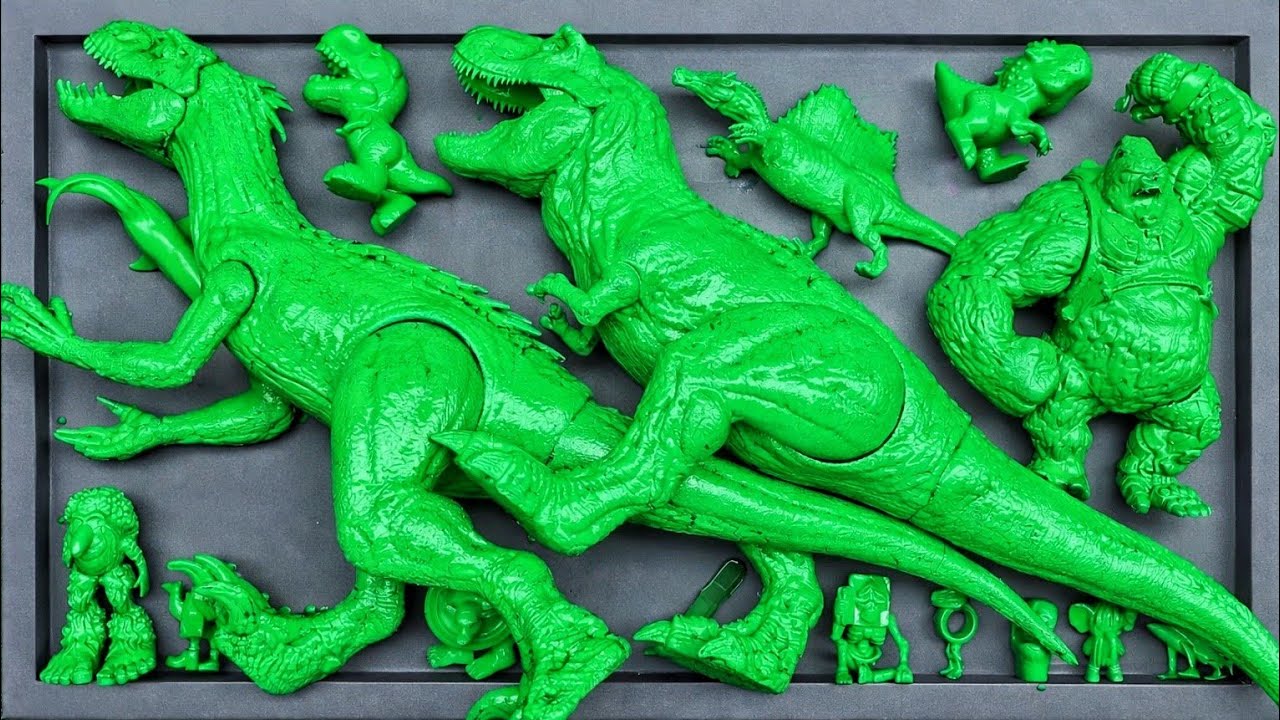 Dinosaurus Jurassic World Dominion: T-rex/ Brachiosaurus/ Skibidi/ Spider-Man/ KingKong/ KingGidorah