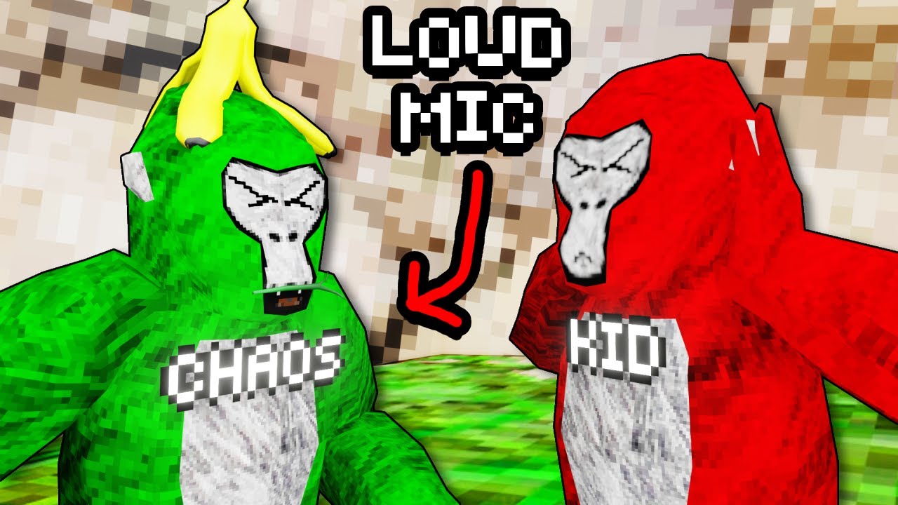 TROLLING WITH A LOUD MIC IN GORILLA TAG PART 2 (HILARIOUS)