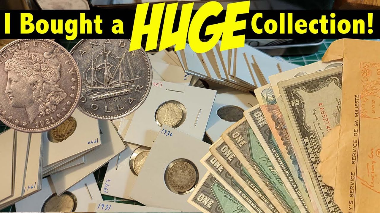 HUGE Collection Purchase! So much OLD Canadian Silver! Will we find some HIDDEN Gems?