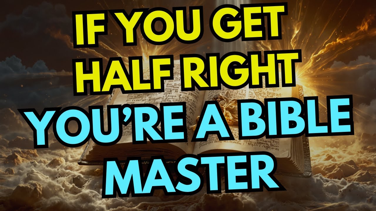 📖 25 Questions from the Gospel of Luke That Will Test Your Faith ✝️🔥 | Bible Quiz