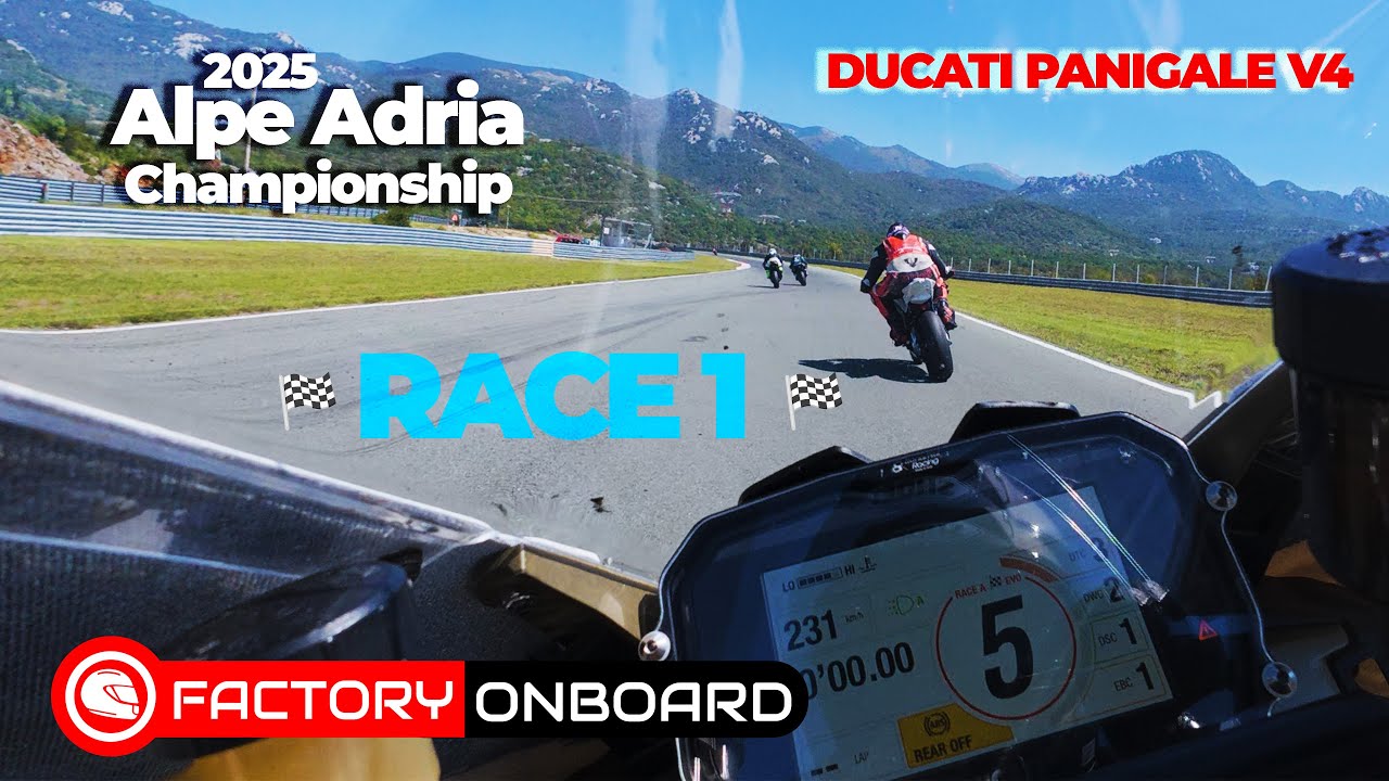 Alpe Adria CUP 1000 Automotodrom Grobnik - Panigale V4 | RACE1