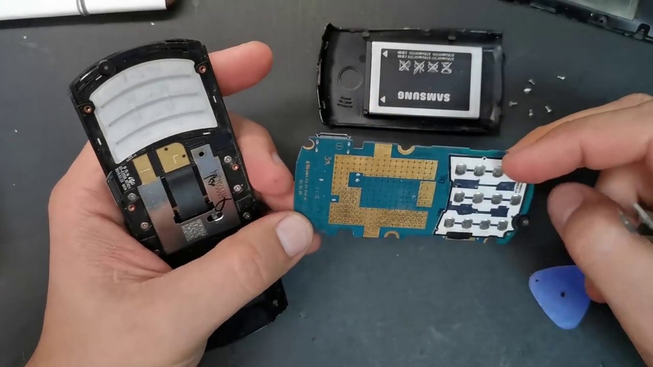 Wymiana taśmy Samsung E2550 / Replacing tape in Samsung E2550.
