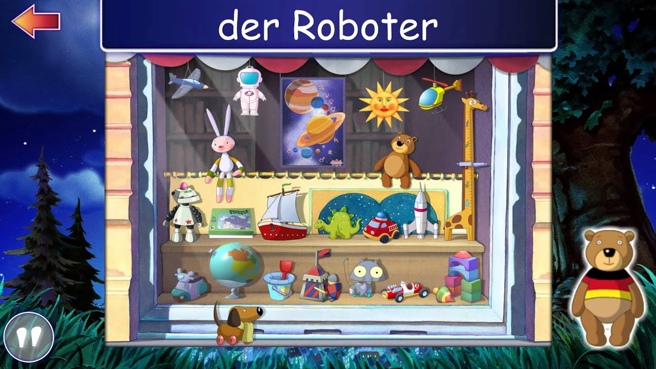 Lauras Stern - ihre Welt interaktiv in vier Sprachen entdecken und gestalten.