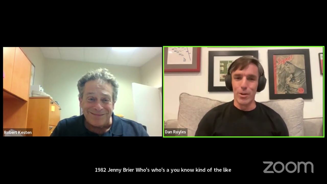 A Zoom Conversation with Dan Royles