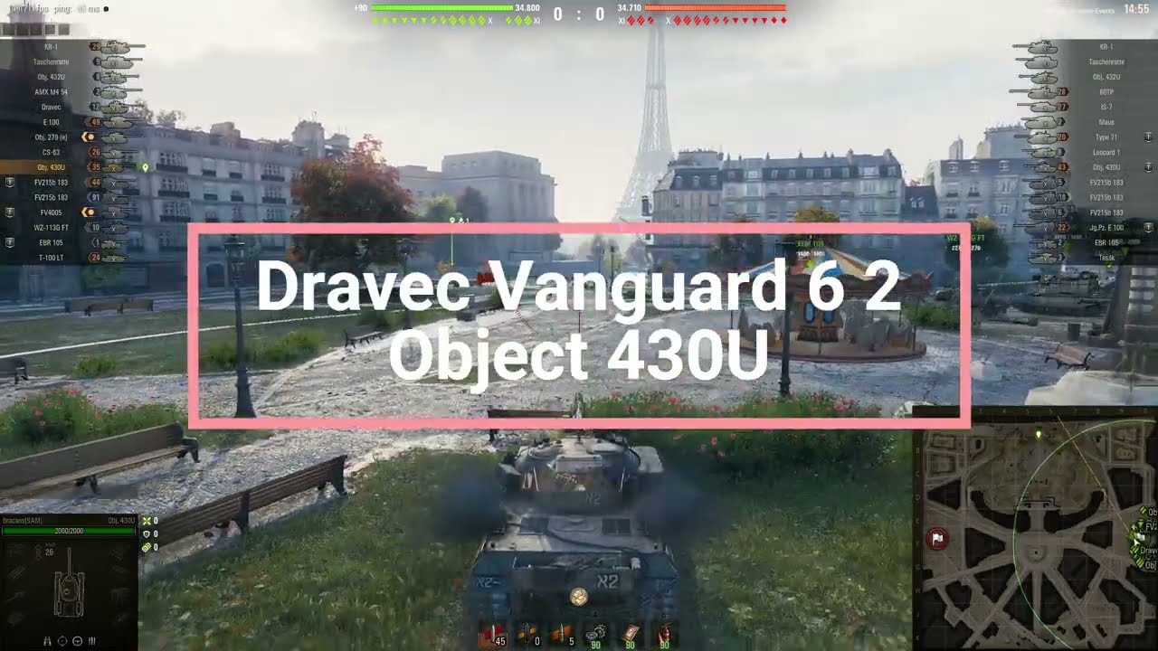 Cause 3500HP of dmg to enemy vehicles. Destroy an vehicle within the view range of your vehicle.