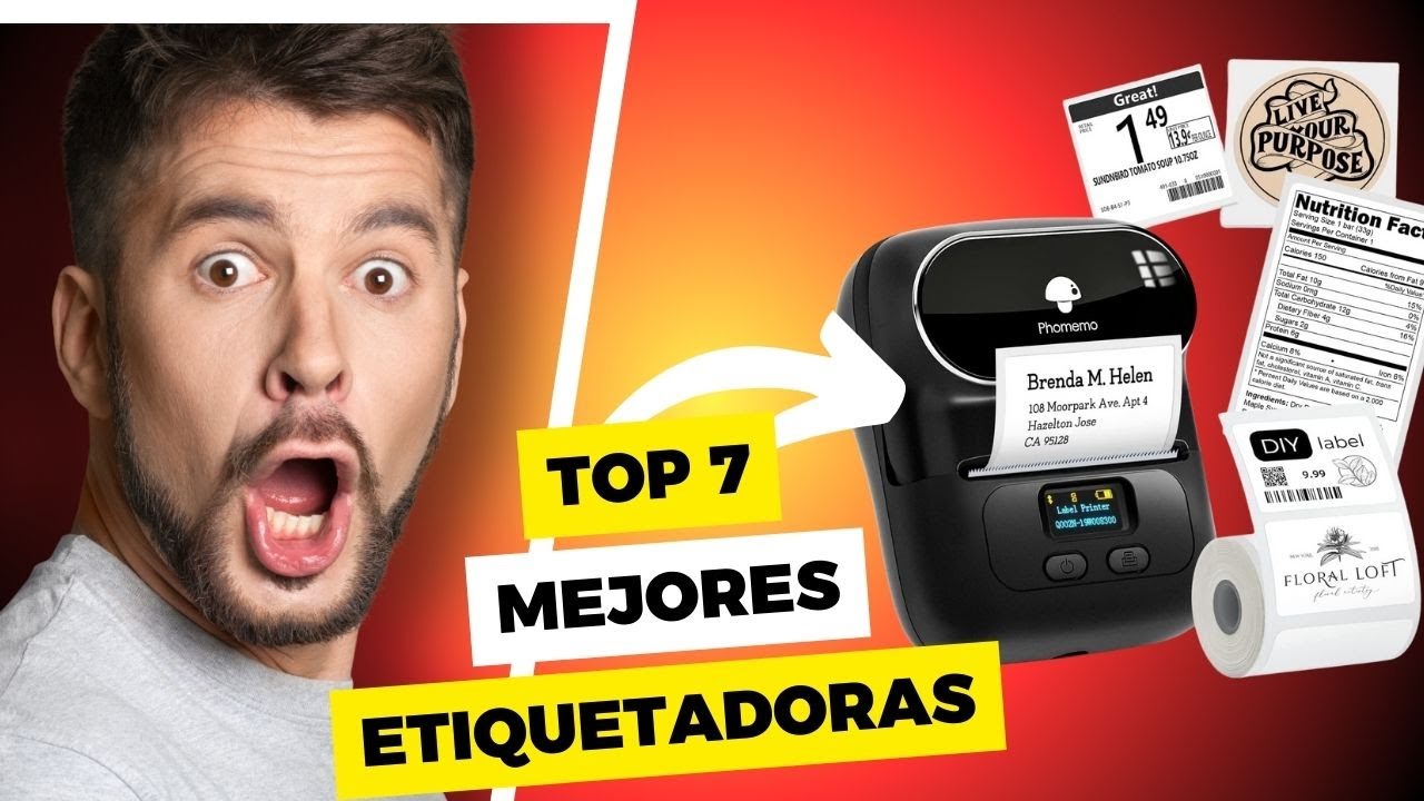 🚀 Top 7 Mejores Etiquetadoras Del 2025 &iexcl;No compres sin saber antes esto!