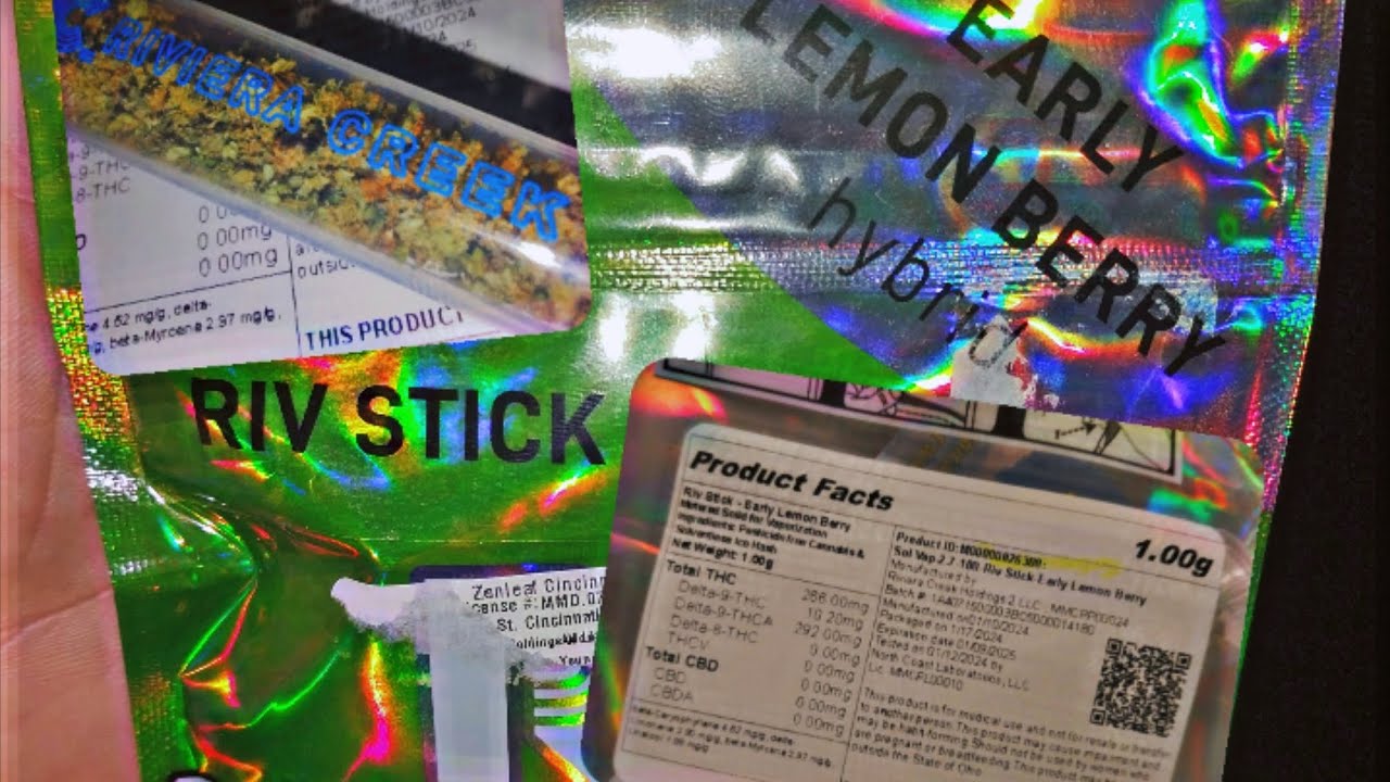 RIVIERA CREEK | RIV STICK | EARLY LEMON BERRY 🫐 🍋 (Is it worth 1 day for 1 gram??)