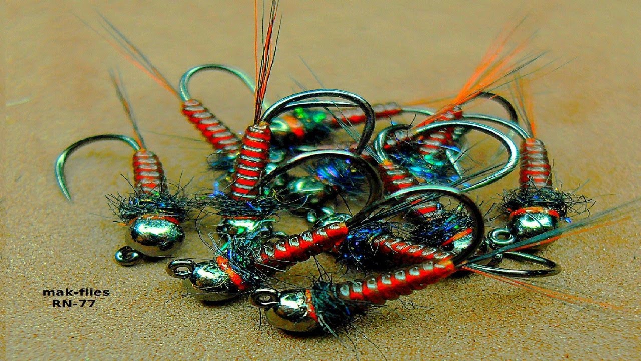 Fly Tying a Stretchy Euro Nymph by Mak