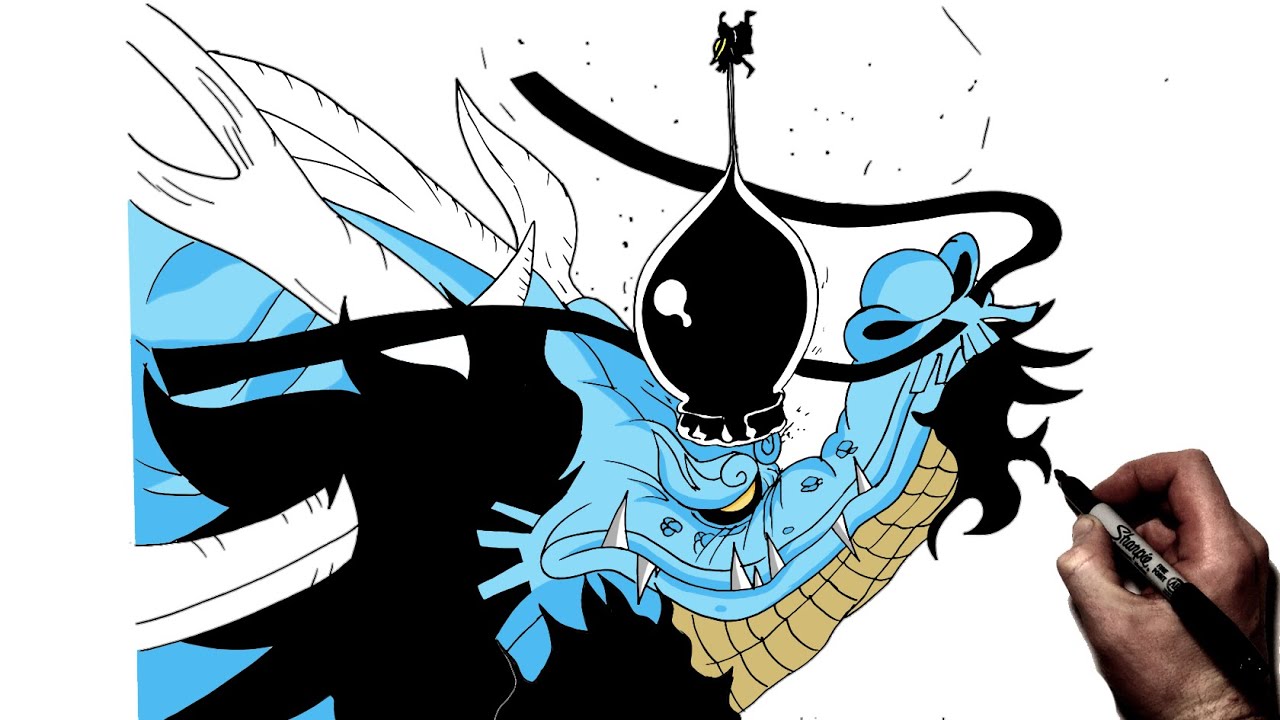 How To Draw Luffy vs Kaido | Step By Step | One Piece