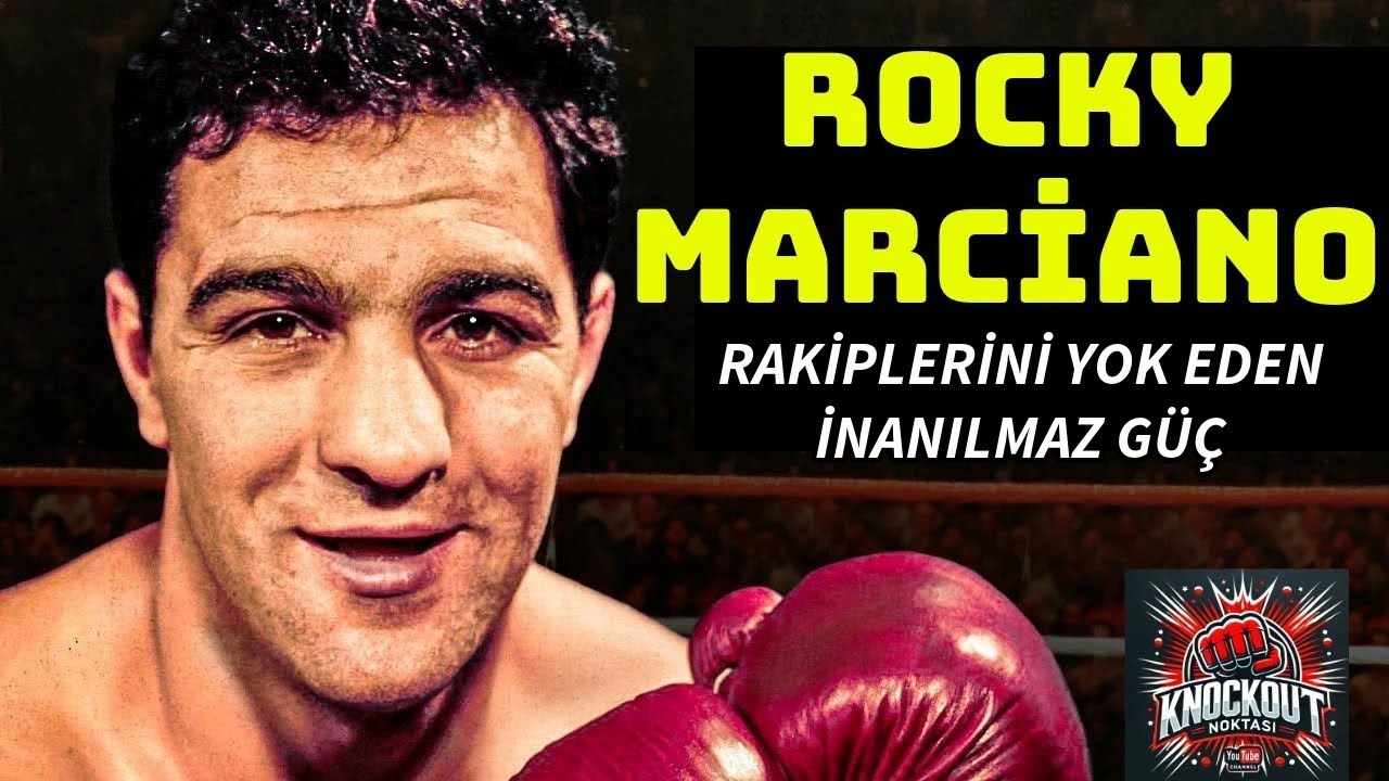 🔥 Rocky Marciano&rsquo;nun &Ccedil;elik Yumrukları: Tarihin Tek Yenilmez Ağır Sikleti! 🥊 Destansı Kariyer