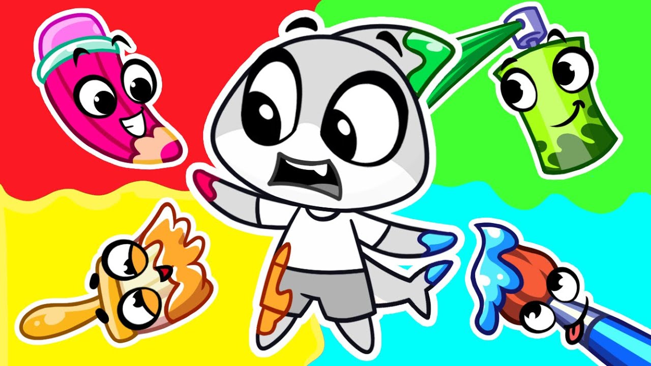 ¿Cuál Color Es el Mejor? | Desafío Divertido de Colores | Sharky y Sparky