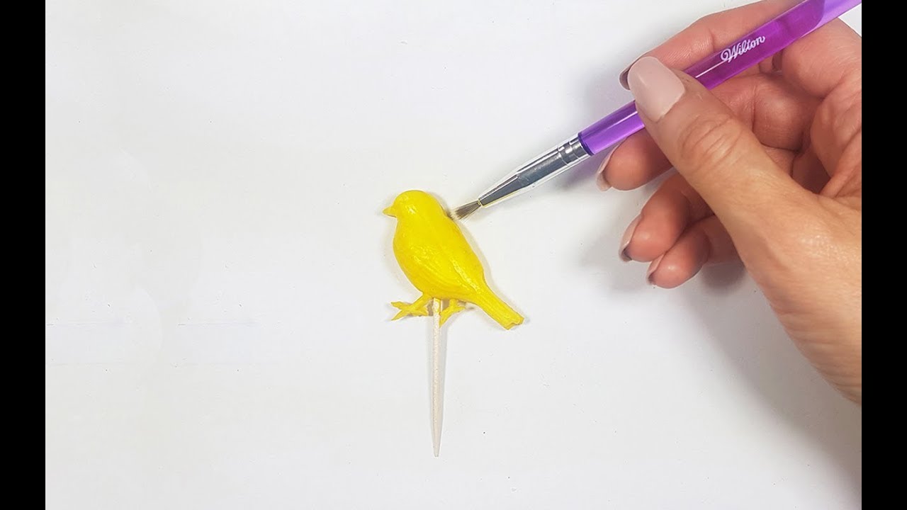 How to Paint Dry Fondant With Gel Food Color
