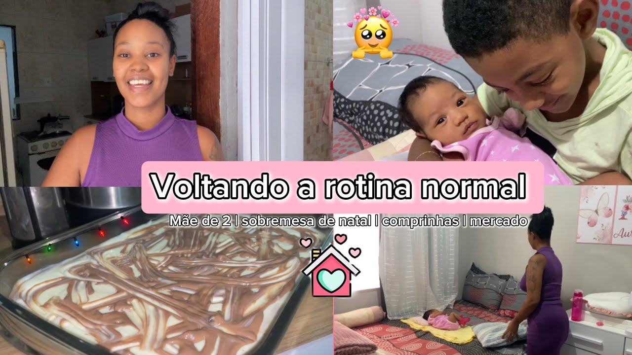 VOLTANDO A ROTINA NORMAL | SOBREMESA DE NATAL | COMPRINHAS | MERCADO | Caliandra Ventura 