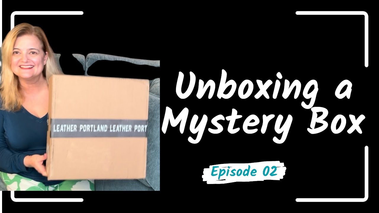 Much Better Than I Thought :) Unboxing Portland Leather Goods Mystery Box