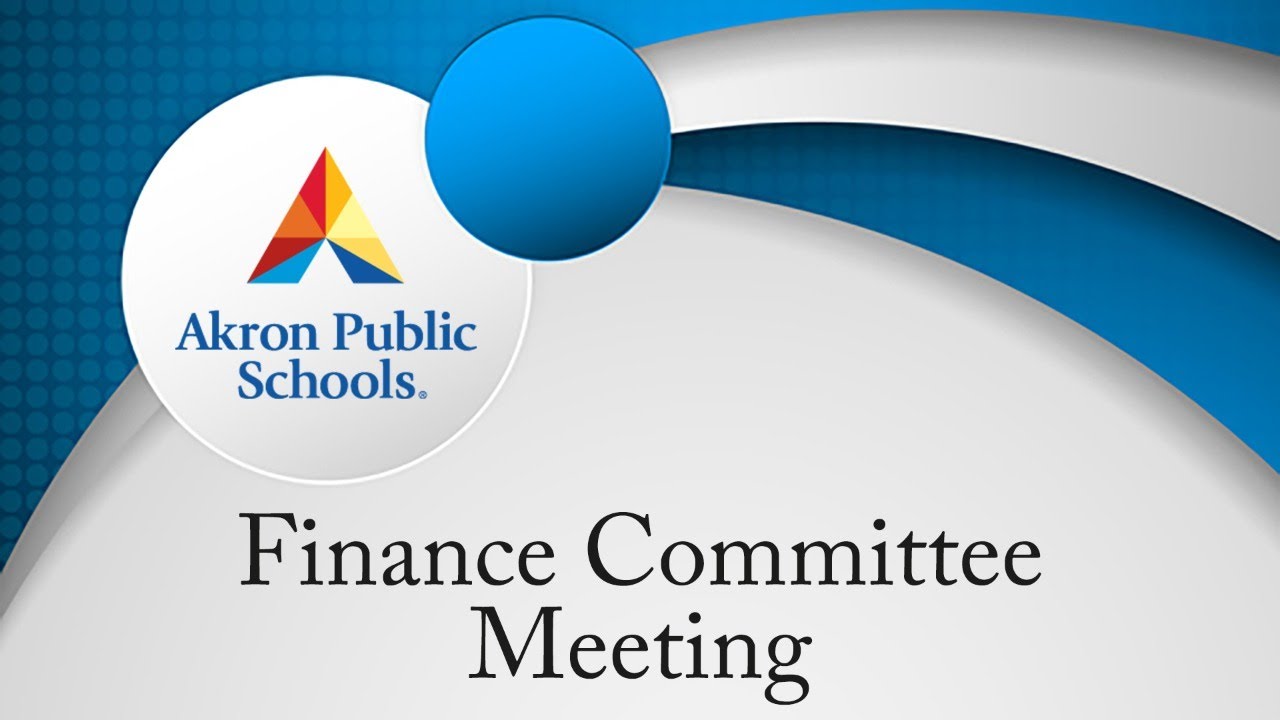 Finance Committee Meeting Livestream - May 11, 2020