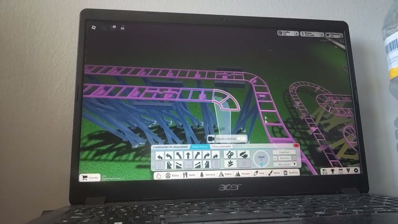 Como Hacer Tutorial El Ratón Vacilón Con Gato Comilón En Theme Park Tycoon 2 (Roblox)