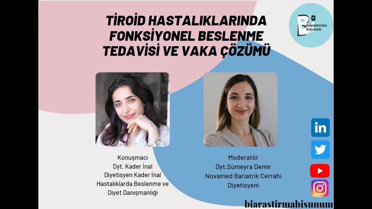 Tiroid Hastalıklarında Fonksiyonel Beslenme Tedavisi Ve Vaka Çözümü