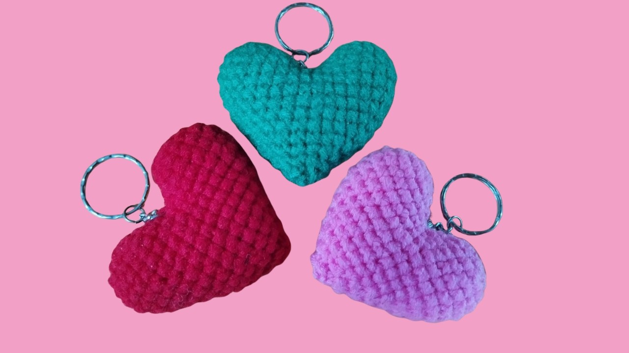 CORAZON a crochet ❤️| Tutorial fácil y Rápido para principiantes
