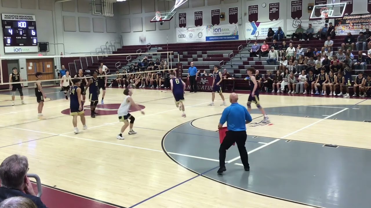 Adam Quinn #3 Newington HS Libero Semifinals vs Joe Barlow 2025 Highlight Reel 1