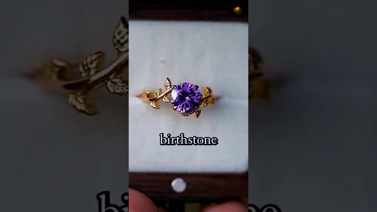 That thing had it coming....💥🔨  |  💍🌿14k Nature-Inspired Amethyst Wedding Ring ✨ #amethyst