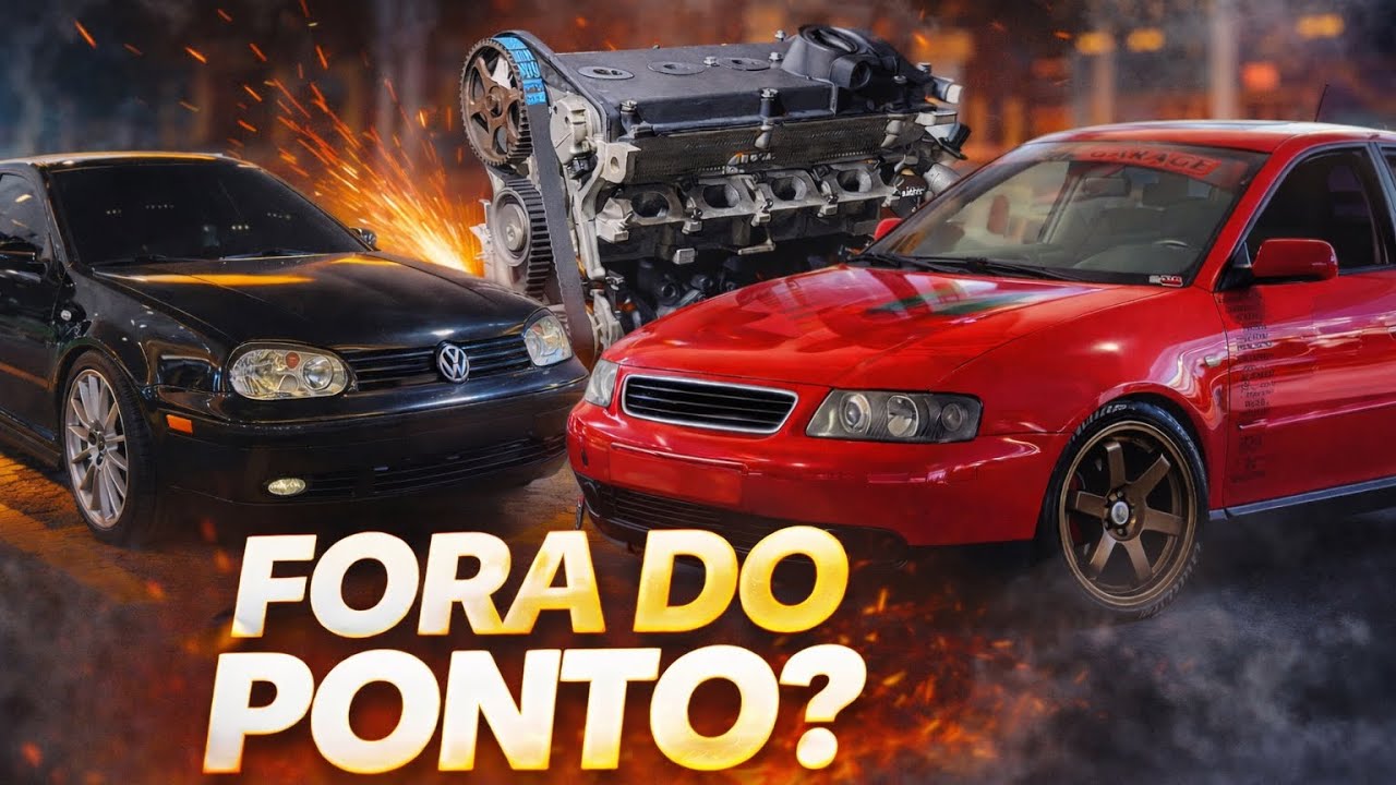 SINTOMAS DO MOTOR 1.8 20v FORA DO PONTO! AUDI A3 E GOLF GTi