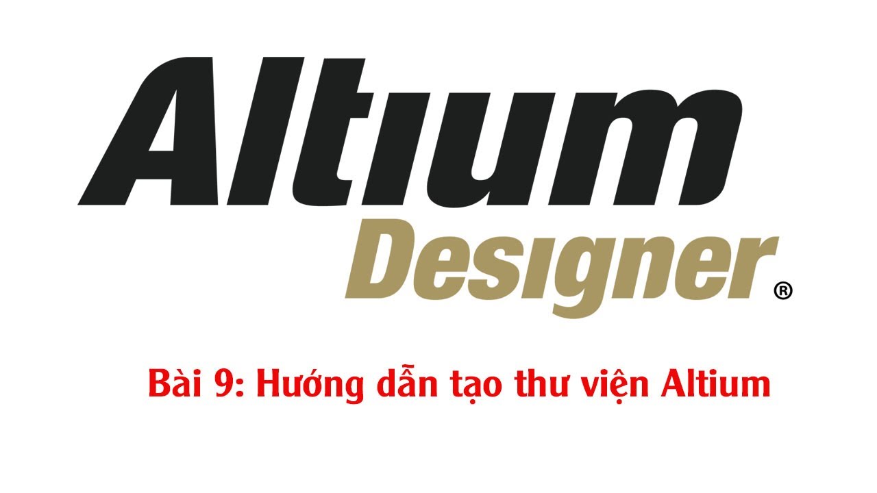 [Altium] Урок 9: Инструкции по созданию библиотек Altium
