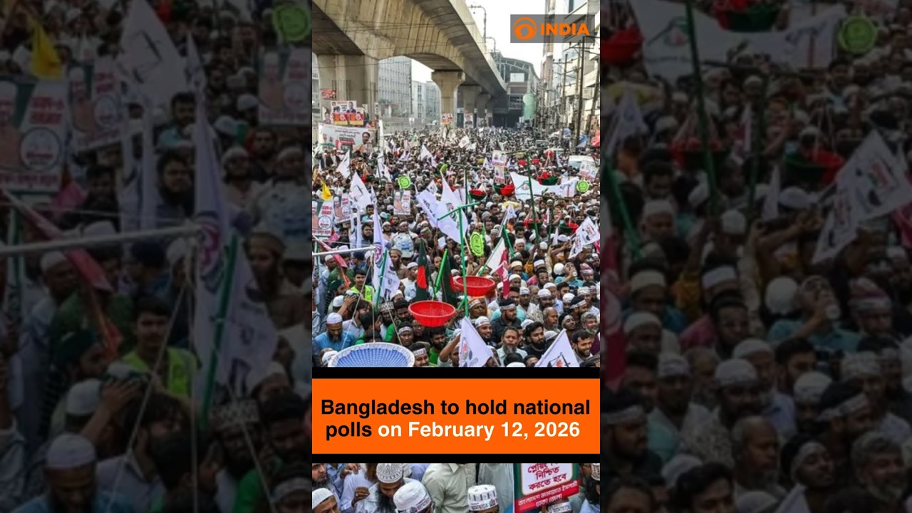 Bangladesh to hold national polls on February 12, 2026