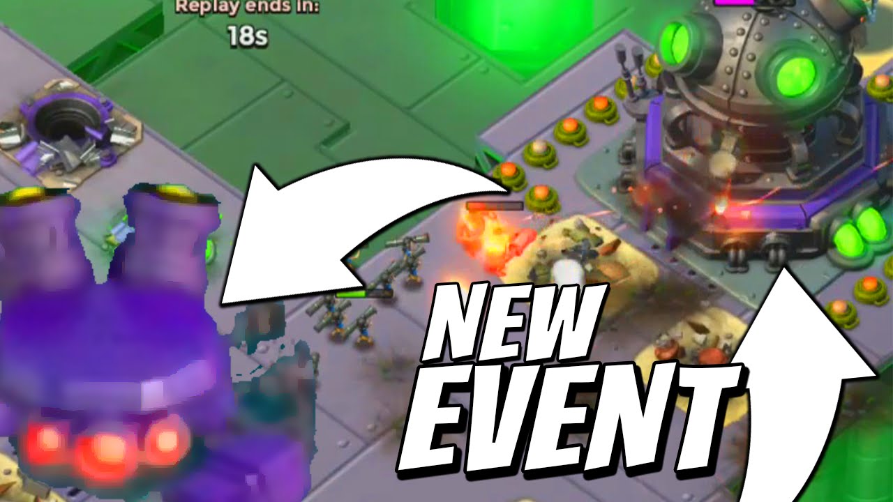 Boom Beach NEW MEGA CRAB EVENT GAMEPLAY + TUTORIAL (Attacking 7 DAY BASE EVENT)+Stage 20 Gameplay