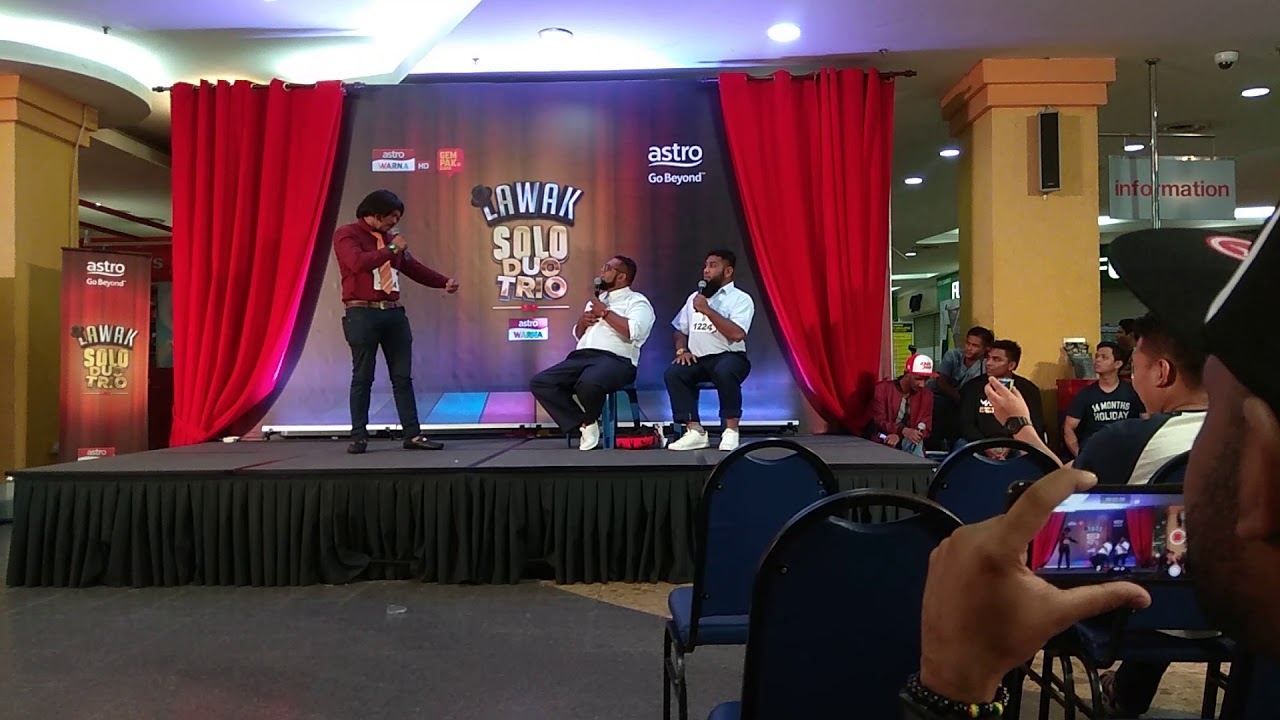 Lawak solo duo trio kumpulan ketuat