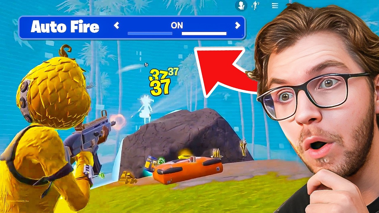 Я использовал автоматический режим стрельбы в турнире по Fortnite Mobile с призовым фондом в 1 00...