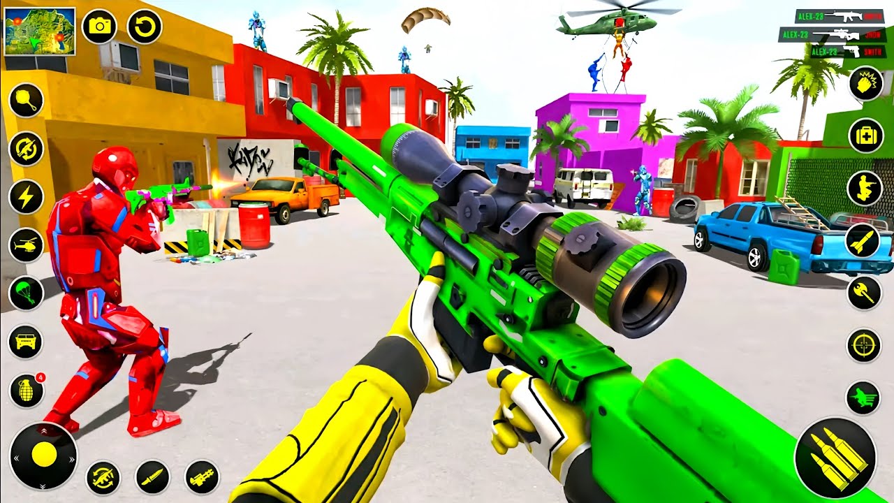 FPS Robot Shooter - Robot Shooting Android Gameplay 