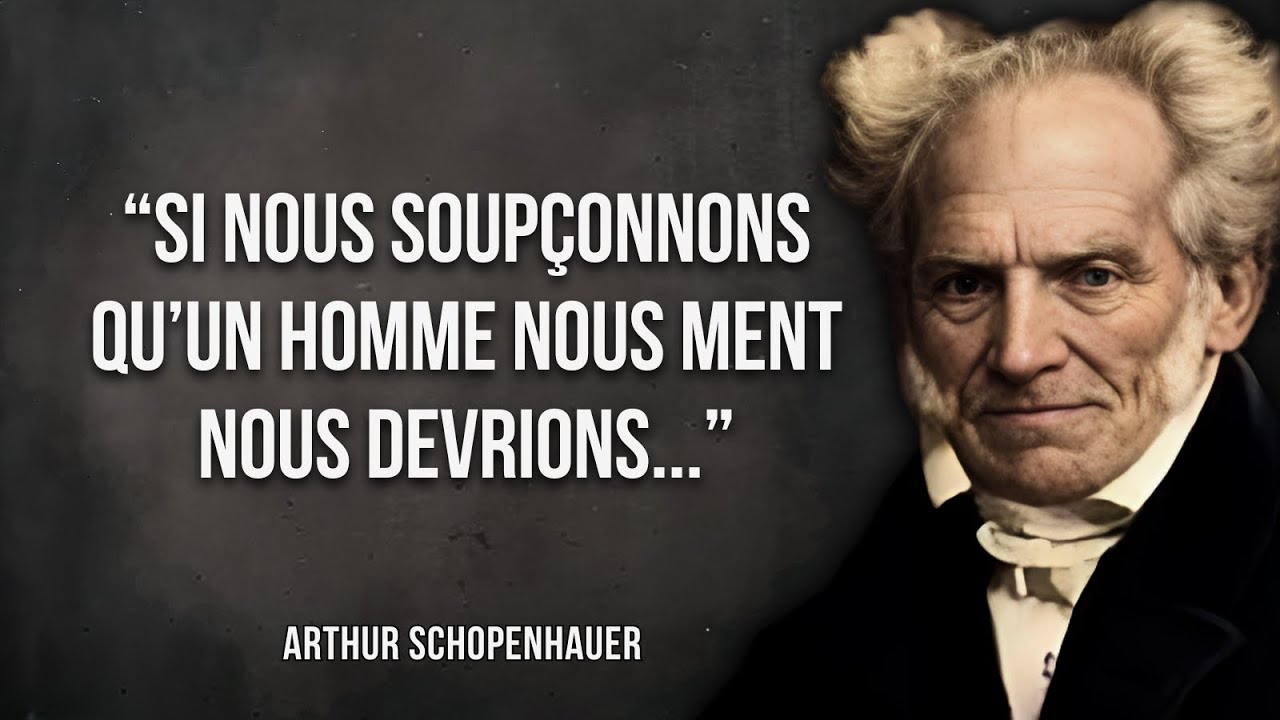 Arthur Schopenhauer : Leçon et Sens Commun en Citations