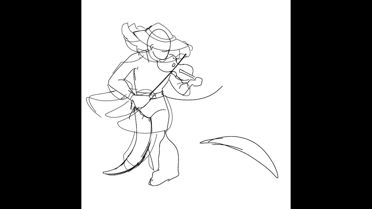 Battle Bard (Work in Progress 3)  #lindseystirling #animation #violin